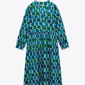 Zara limited edition bohemian print maxi dress
